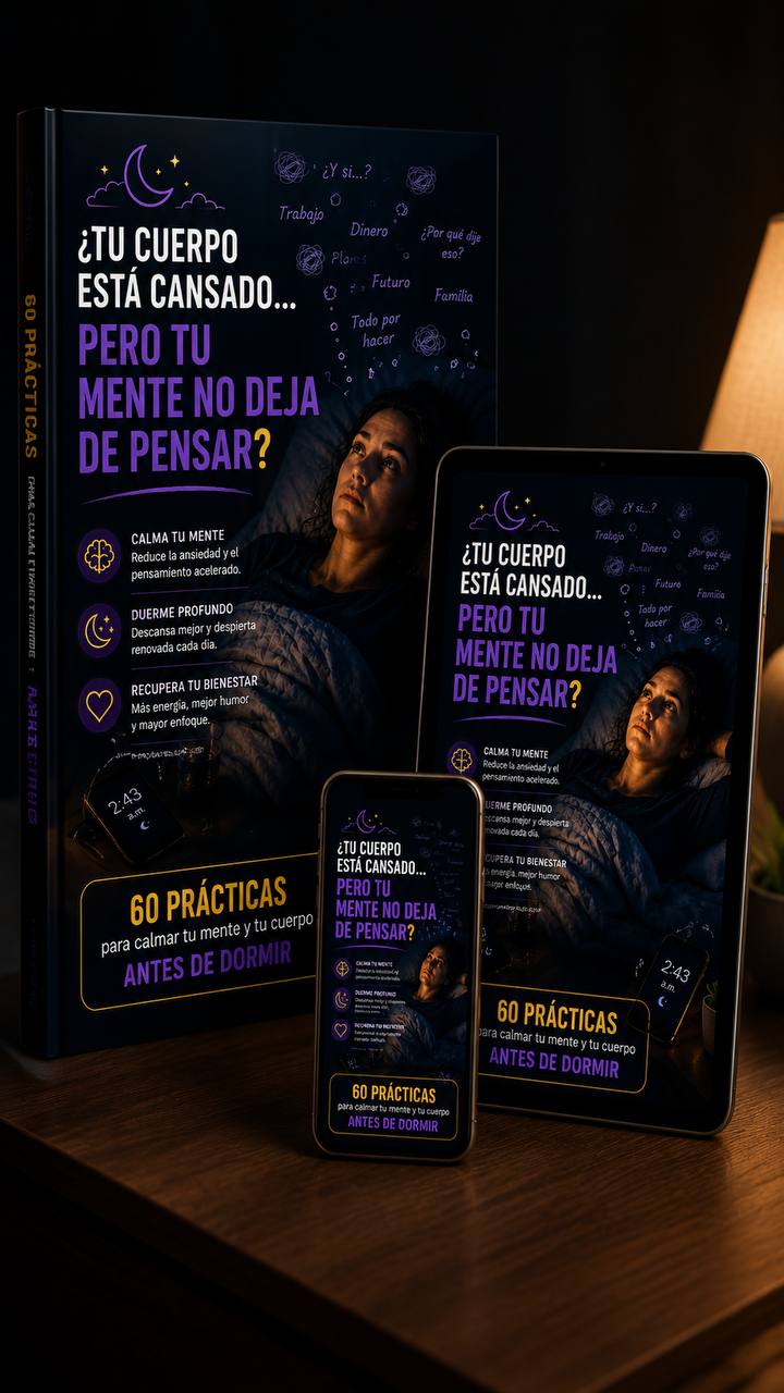 💤Ansiedad nocturna: cómo apagar tu mente para dormir🥱