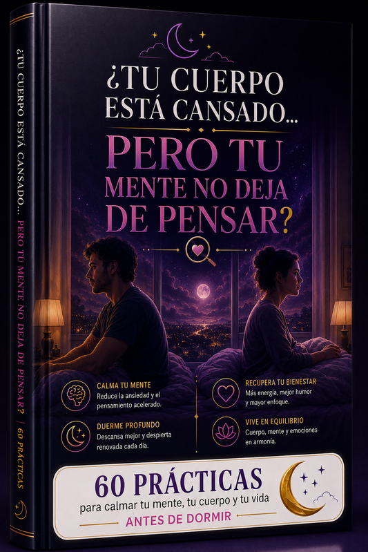 💤 Ansiedad nocturna: cómo apagar tu mente para dormir🥱