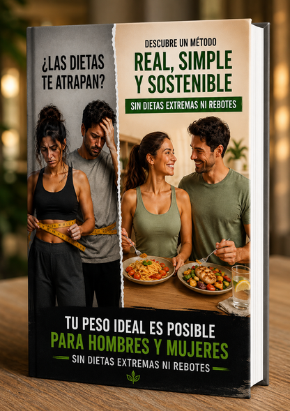 Tu peso ideal sin dietas extremas ni rebotes