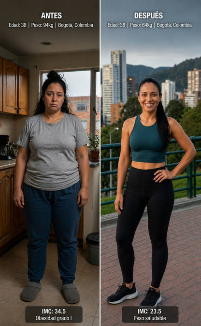 Tu peso ideal sin dietas extremas ni rebotes